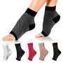 2PCS Compression Ankle Support For Sports Recovery - Knitted Ankle Brace For Men Women - - One Size Up Recommended