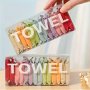 14-PACK Individually Wrapped Compressed Towels Set Portable Travel Face Towels Disposable Multi-purpose Dry/wet Towels Convenient Single-use Compressed Towel For Janitorial & Sanitation Needs