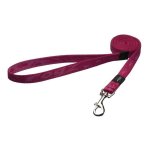 Rogz Alpinist Medium 16mm Matterhorn Fixed Dog Lead - Pink