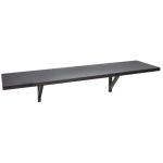 Bracket & Shelf 900MM Mahogany Mahogany