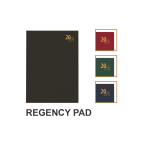2027 Diary A4 Page-a-day Regency Diary Black