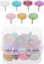 30PCS Flat Head Diamond Bling Thumb Tacks For Cork Boards Decorative