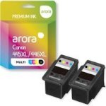 Canon Generic 445XL And 446XL High Yield Ink Cartridge Multipack Black Cyan Magenta Yellow - Cartridge Multipack