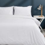 Thermal Microfibre Winter Duvet Cover Set White - Super King 260X240CM
