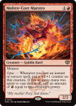 Molten-core Maestro Secrets Of Strixhaven - Damaged Foil