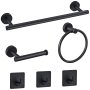 Towel Rack & Bathroom Accessories 6PCS Set