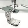 Double Layer Pleated Work Presser Foot Silvery-grey Precision Craft & Sewing Accessory For Industrial Machines Durable Design - Available In 1PC Or 2PCS Set