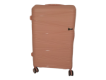 Smte- Acesa Hard Shell Elite Ubn Suitcase 1 Piece-pink 65 Cm With Keychain
