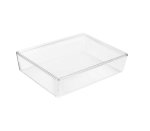 Ezy Storage 6L Lisse Shallow Clear With Lid