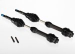 – Steel Front Cv Driveshafts 2PCS