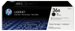 HP 36A Black Toner Cartridge Dual PACK-CB436AD