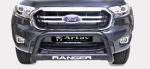 Ford Ranger Nudge Bar T7 Black Stainless Steel New Face Lift