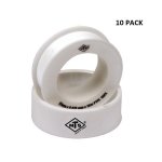 Thr Tape Ptfe 10M Pipe Pack Of 10