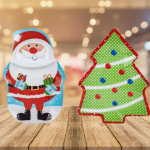 Festive Christmas Serving Trays 36X25CM