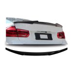 Bmw F30 3 Series M4 Style Boot Spoiler Gloss Black 2012+