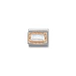 Composable Link White Cz In Rose Gold
