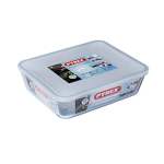 Cook & Freeze 2.6LT Rectangular Container With Plastic Lid Clear