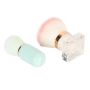Foundation Makeup Brush Set 2PCS Soft Dense Capsule Brushes