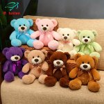 Bow Tie Ribbon Teddy Bear Plush Toys Valentine's Day Bear Stuffed Animals Plush Christmas Bear Plush Toys Graduation Baby Shower