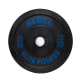 Rebel Colour Edge Bumper Weight Plates - 2 X 20KG