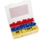 100PC Insulated Quick Wire Splice Connector Set Butt Splice Wire Connector Red Blue Yellow Pack Of 100