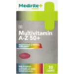 A-z 50+ Multivitamin Caplets 30 Pack