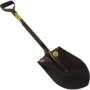 Lasher Tools - Carbon Steel Round Nose Open Socket Shovel