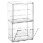 3 Tier Acrylic Stackable Clear Display Case Gift Stand