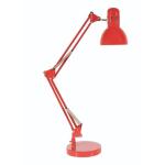 Eurolux Adjustable Desk Lamp Red