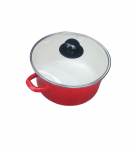 Glass Lid Two Handed Pot