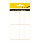 Tower White Sheet Labels S2538 25X38MM