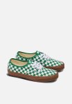 Vans Authentic - Fat Lace Checker Green