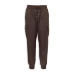 Chocolate Brown Twill Pants