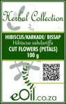 Hibiscus Cut Flowers Petals Organic - 100 G - Herbal Collection - 1 Kg