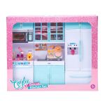 Mint Deluxe Fashion Doll Kitchen Set