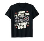 Console Bro Brother To Be Gamer Video Games PC Gaming T-Shirt