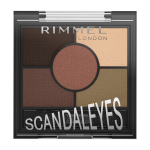 Rimmel London Scandaleyes 5 Pan Palette Eyeshadow - 002 Brixton Brown