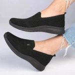 Rimba Knit Loafer - Black - 9