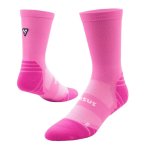 Versus Classic Pink Crew Tab Socks - 8-12 Classic Pink