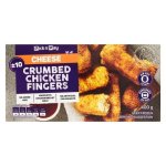 Pnp Cheese Frozen Crumbed Chicken Fingers 400G