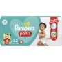 Pampers Baby-dry Size 3 Value Pack 52 Nappy Pants