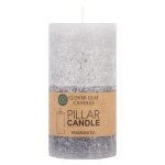 Clover Leaf Candle Grey 7 X 14CM
