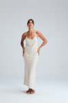 Venus Slip Dress - Large Choc