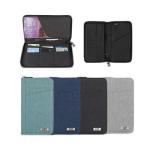 Bubm Passport And Travel Document Holder - Navy Blue