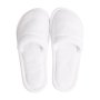 Club Classique Closed Toe Slippers - White / Large