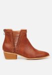 Saddle 2 Ankle Boot - Tan