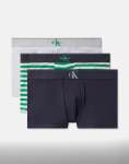Calvin Klein 3 Pack Blue Multi Trunks - XL Blue
