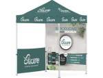 Ovation Gazebo 2 X 2M - 1 Half-wall Skin - 1 Full-wall Skin