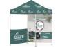 Ovation Gazebo 2 X 2M - 1 Half-wall Skin - 1 Full-wall Skin