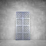 Wall Art D098 - 2000 X 1000 X 20 Indoor Matt Gold No
